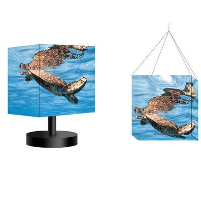 High Precision Special Shape LED Display / LED Cube Screen Untuk Mal Perbelanjaan