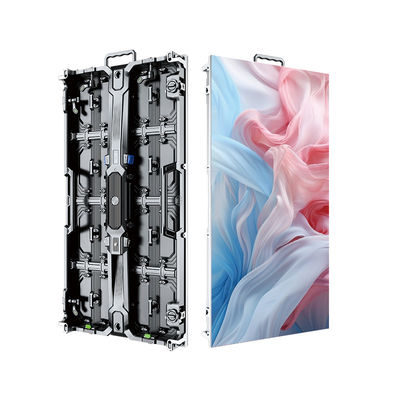 Die Casting Aluminium Rental LED Display Screen Waterproof Kecerahan Tinggi 4500cd/2