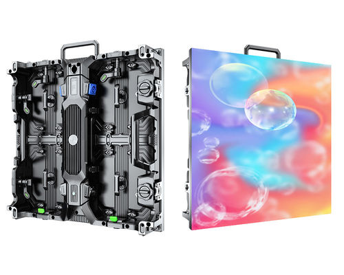 Pencahayaan Tinggi Outdoor Rental LED Display Screen RH-A 3.9 500mm*500mm
