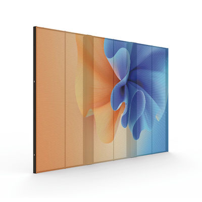 Super Thin Transparent LED Screen Display Video Wall Instalasi tetap
