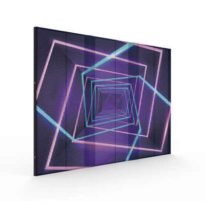 Lemari aluminium dalam ruangan 1500*1000 PH3-7 Layar LED iklan transparan