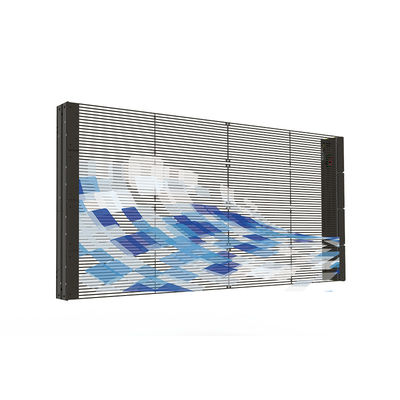 TRA-B PH5-10 Indoor See Through LED Screen 1000mmX1000mm Aluminium Alloy Transparan Display