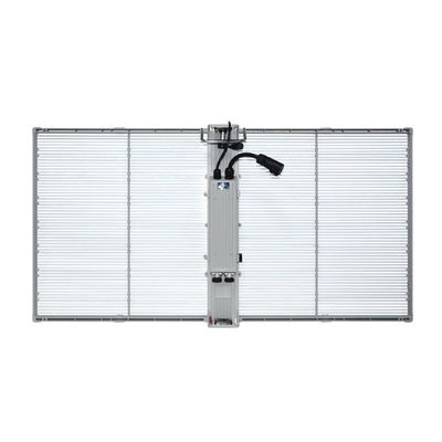 1000*1000 TRA-M Ultra Clear Indoor Transparent LED Display Screen Mudah dipasang