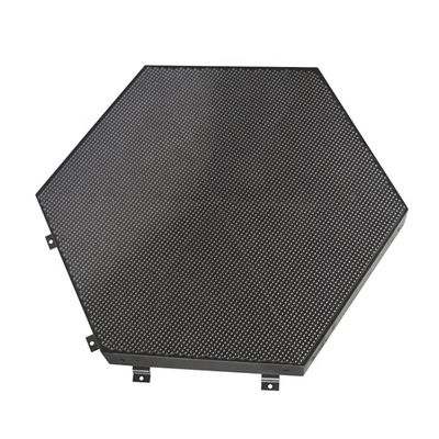Pencahayaan Tinggi Hexagon LED Display Full Color Creative Installation