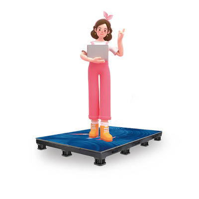 Tahap Waterproof LED Screen Floor Tile DM-R PH3.9 Pemasangan tetap