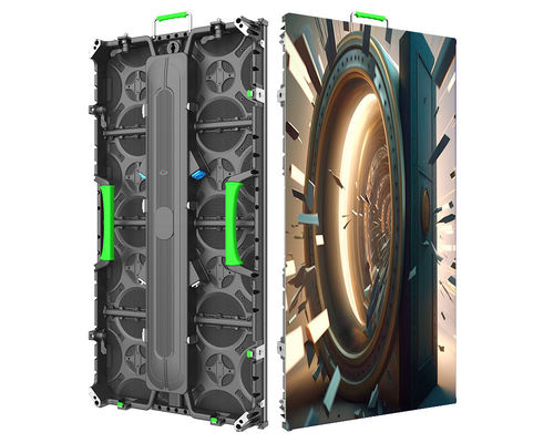 500mm*1000mm RS-A 3.91 Di luar ruangan penyewaan led display layar mudah dipasang
