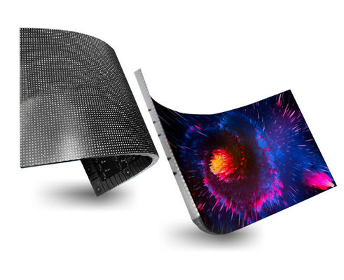Komersial Full Color Flexible LED Video Display Screen HMT-SA-P4