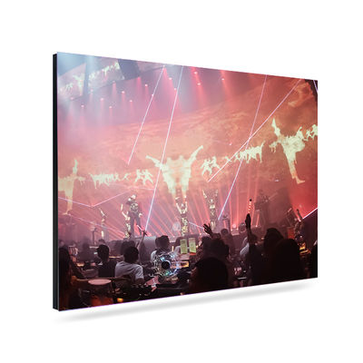 Pencahayaan Tinggi Indoor LED Display Screen Video Wall 192mmx192mm Untuk Iklan