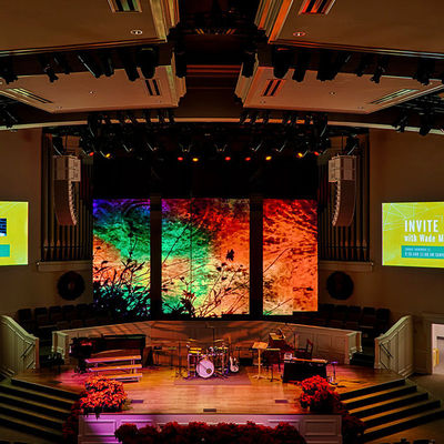 Indoor RS-A 2.6 500mm*500mm panel led sewa kecerahan tinggi dan abu-abu tinggi