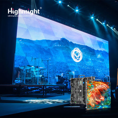 RH-A 3.9 Outdoor LED Display Screen Sewa 500*500mm Untuk Iklan