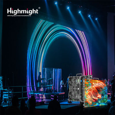 RH-A 3.9 Outdoor LED Display Screen Sewa 500*500mm Untuk Iklan