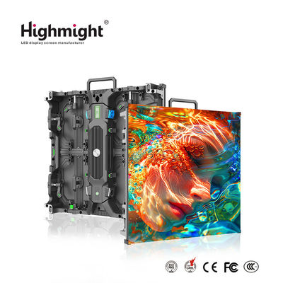 RH-A 3.9 Outdoor LED Display Screen Sewa 500*500mm Untuk Iklan