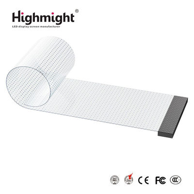 JL-8 Full Color LED Crystal Film Screen Mudah dipasang Desain tahan lama