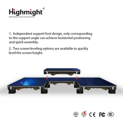 500mm*500mm DM PH3.9 RGB Floor Tile, LED Interactive Light Floor Tile