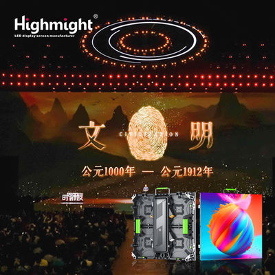 LED tahan lama Rental Screen RS-B Series High Brightness High Definition Bahan Ringan