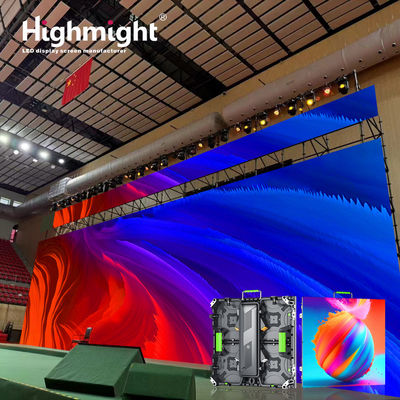 P3.91 Layar LED sewa di luar ruangan IP65 tingkat perlindungan tinggi, jelas dan terlihat