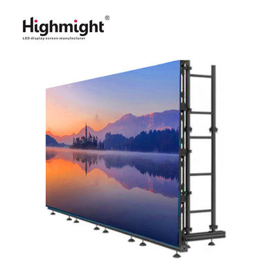 P3.91 Layar LED sewa di luar ruangan IP65 tingkat perlindungan tinggi, jelas dan terlihat