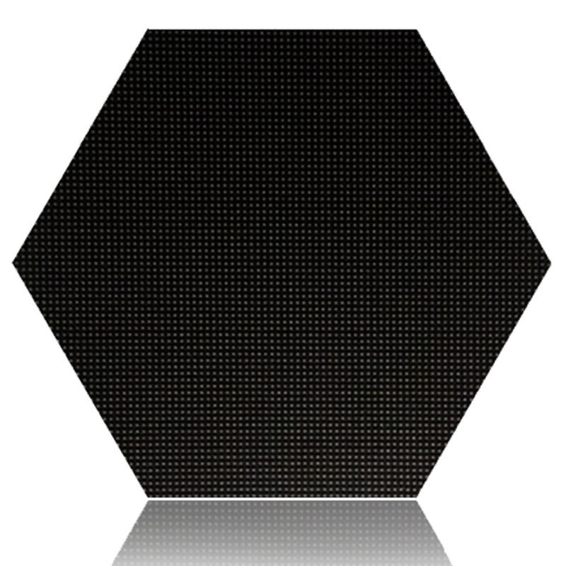 Pencahayaan Tinggi Hexagon LED Display Full Color Creative Installation