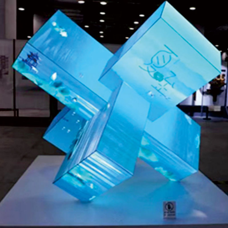 Full Color Disesuaikan LED Screen Lampu LED kecil Pitch Dengan sudut pandang yang luas