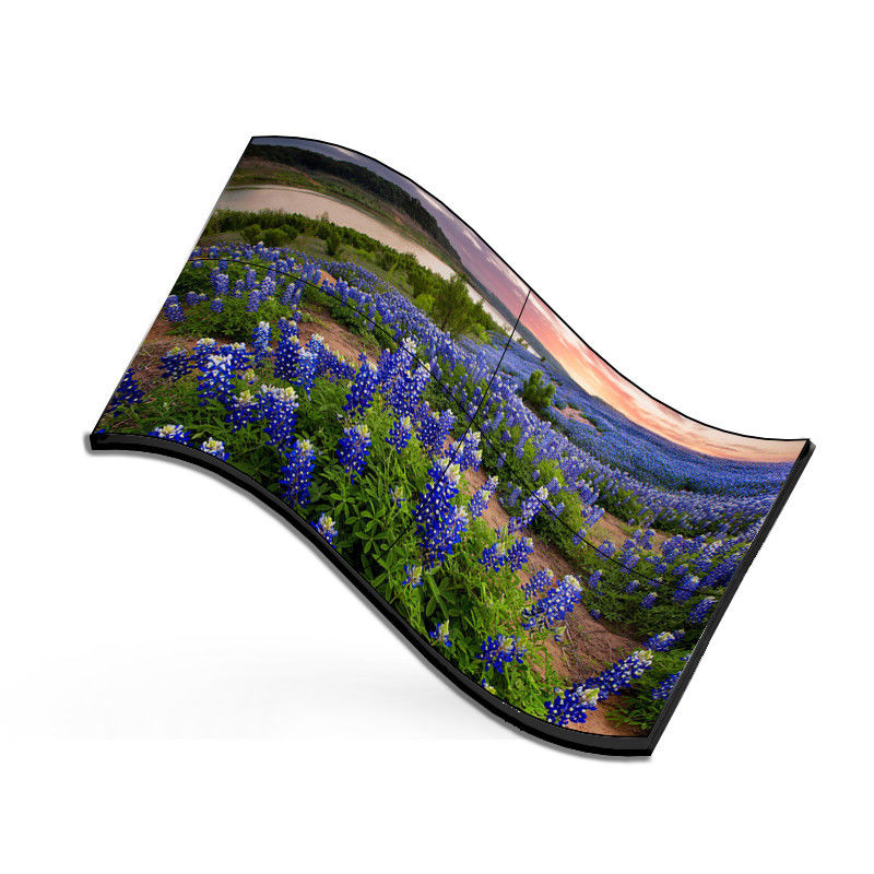 Indoor Outdoor Flexible LED Display Screen HMT-SA-P5 Dengan Dissipasi Panas yang Baik