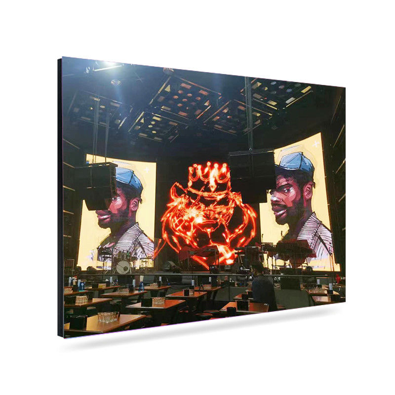 Layar Penampilan Iklan Indoor Full Color LED Video Wall Display V PH2 256mmx128mm