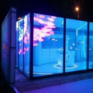 Tampilan Film Kristal LED Transparansi Tinggi ∙ Warna-warni yang Meriah &amp; Sudut Tampilan yang Luas