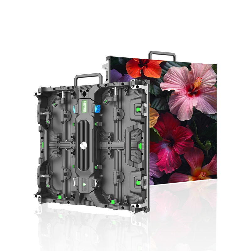 RH-A 4.81 Tembok video dalam ruangan Die Casting Aluminium 500*1000mm sewa led display