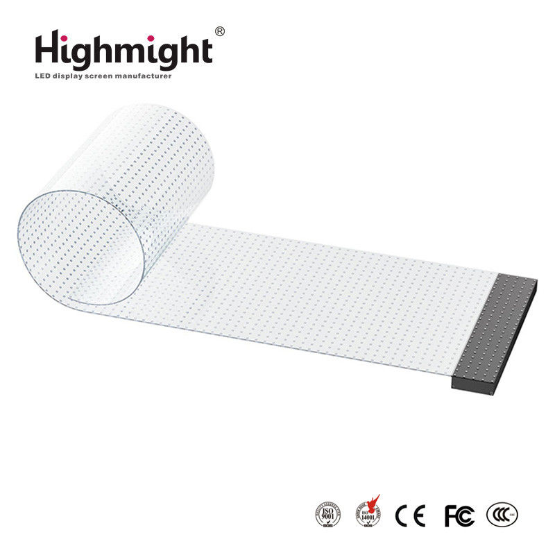 JL-8 Full Color LED Crystal Film Screen Mudah dipasang Desain tahan lama
